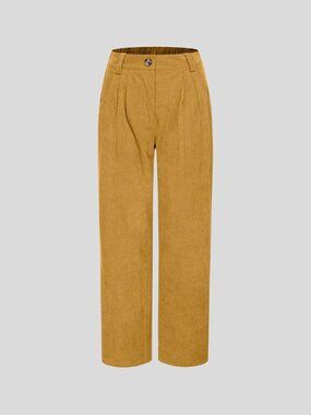 NEW! HALARA AuraCord Mid-Rise Zipper Pocket Corduroy Pants